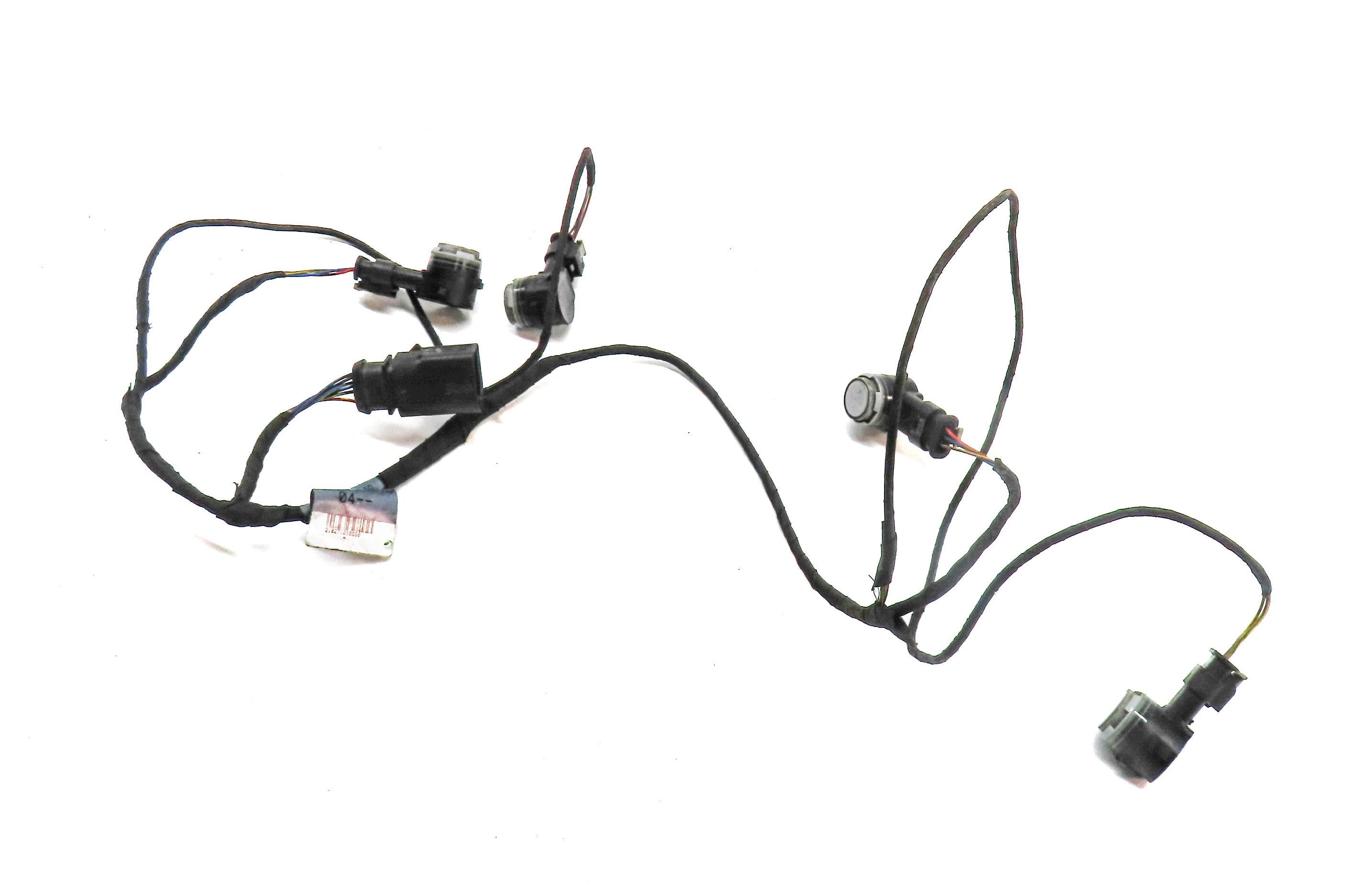 2016 AUDI A3 (8V) REAR PARK ASSIST DISTANCE CONTROL SENSOR SET/4 (Grey) — exact item pictured